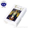 Colourful Recreational Flash Round Corner Tarot Card Set